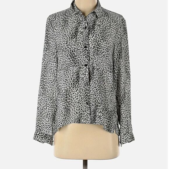 Sport the Kooples leopard print blouse M - Picture 1 of 8